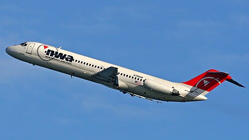 First flight of the McDonnell Douglas DC-9-30