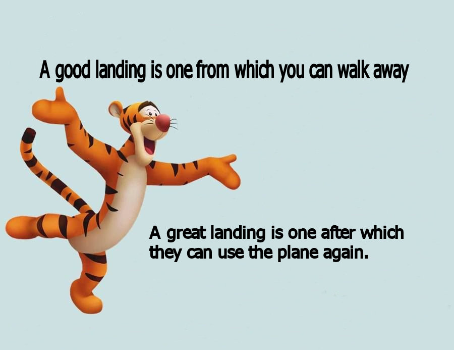 A good Landing