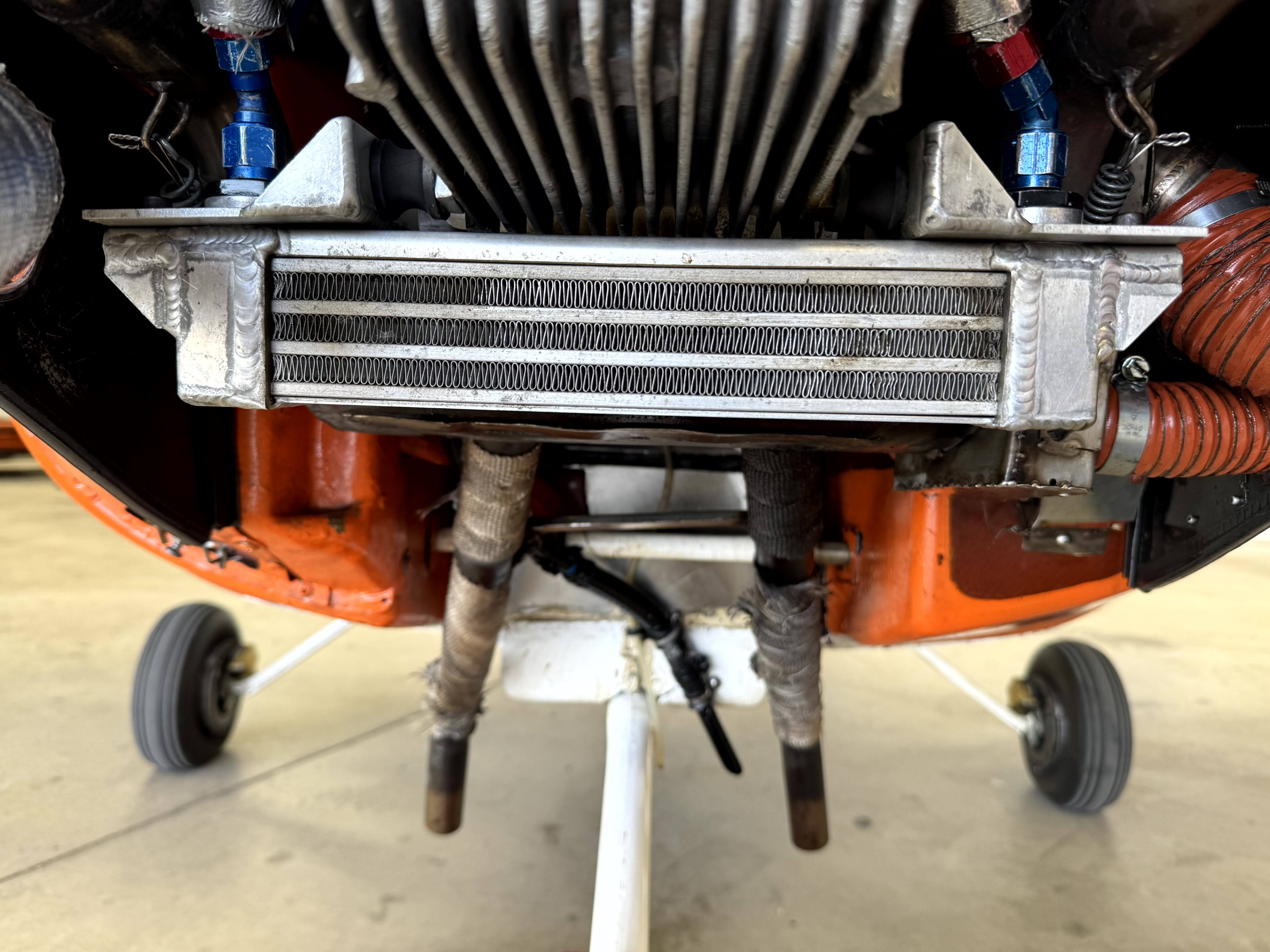 Front View of the Oil Cooler Front View of the Oil Cooler