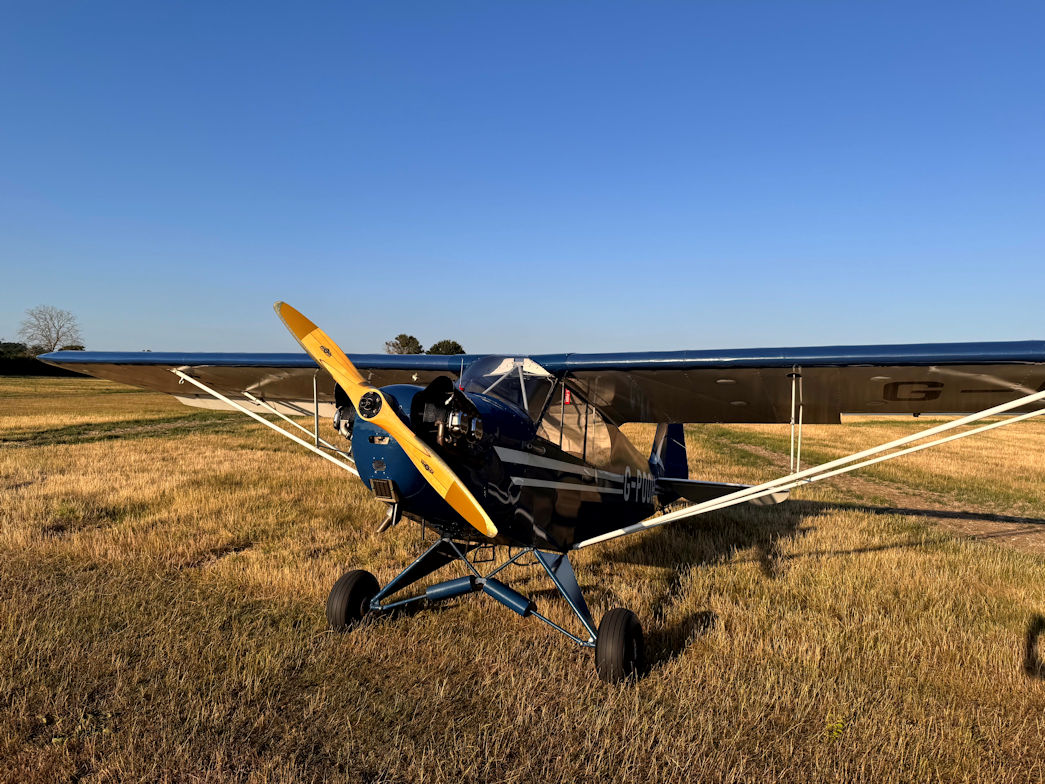 Piper Cub at Croft Farm