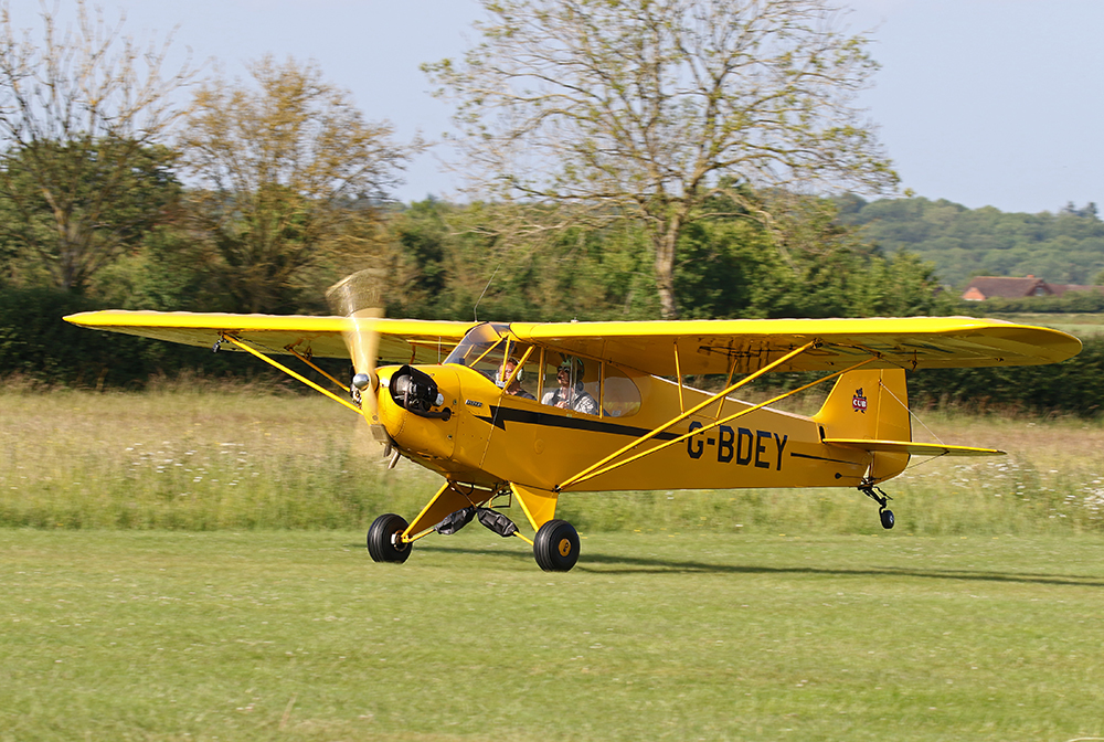 Piper Cub at Croft Farm