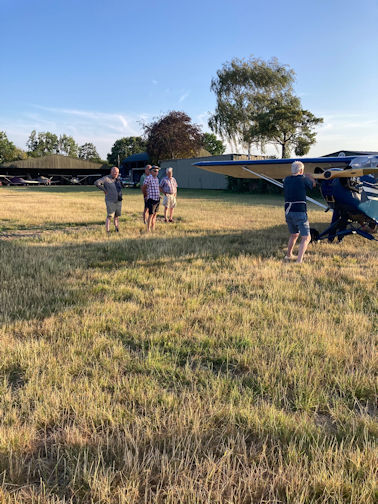 Starting the Piper at Croft Farm