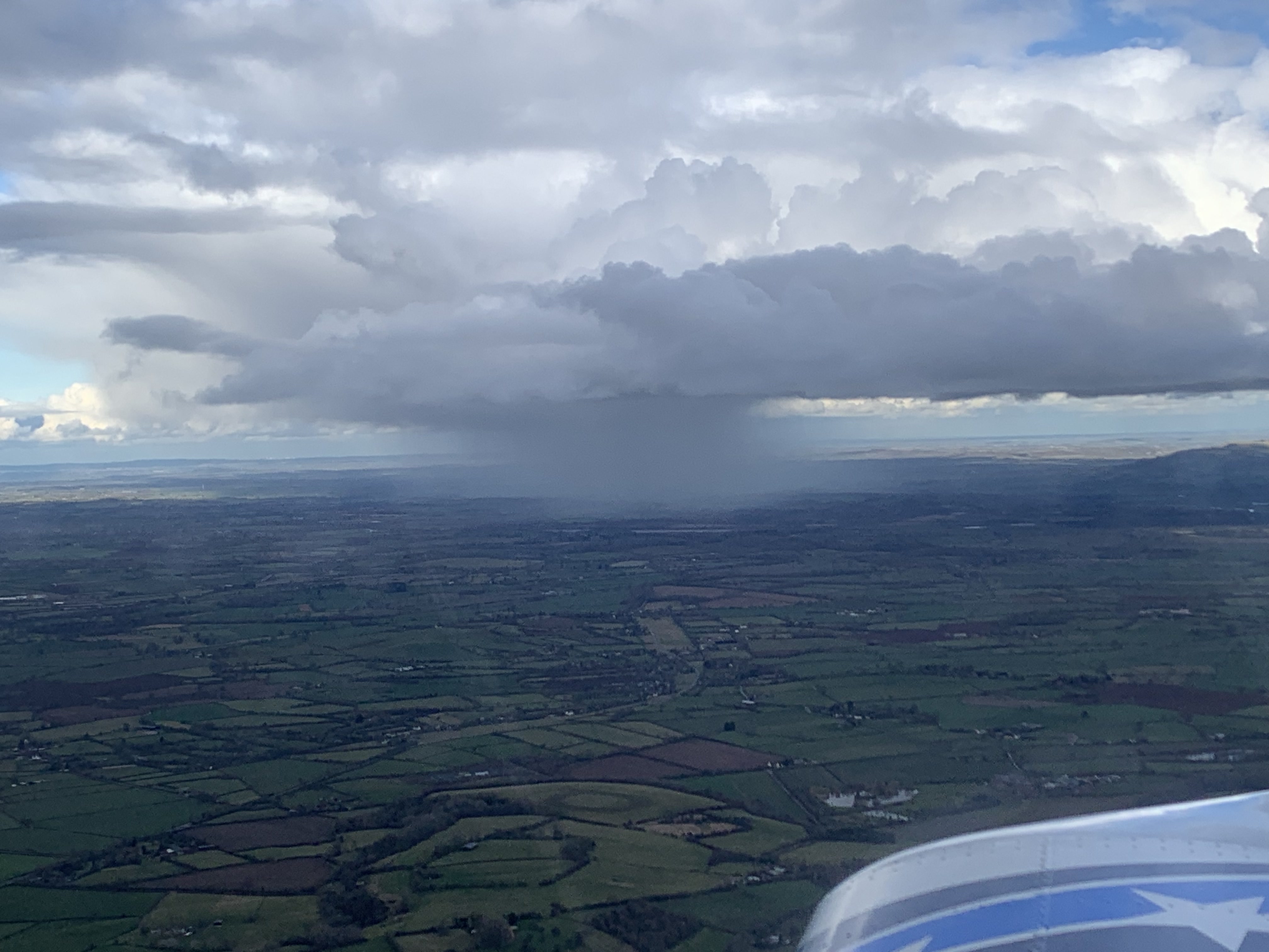 Rain over Worcestershire