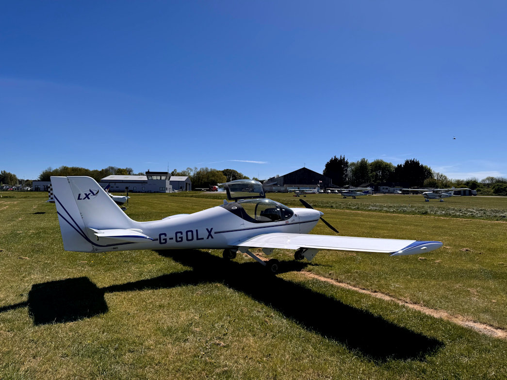 Parked up at Rochester Airfield