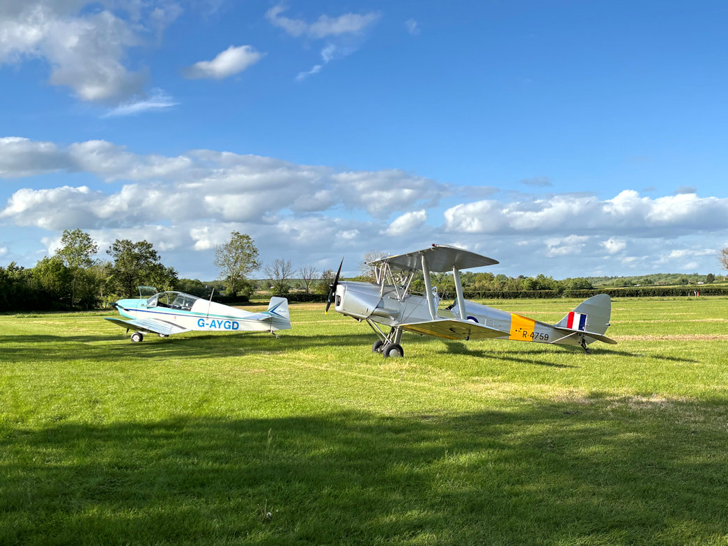 Tiger Moth and Jodel